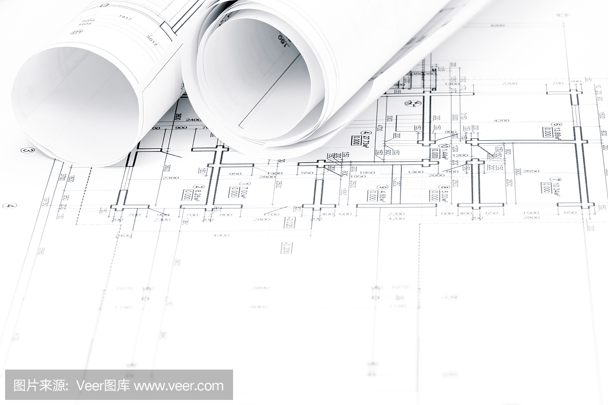 建筑师名册和平面图